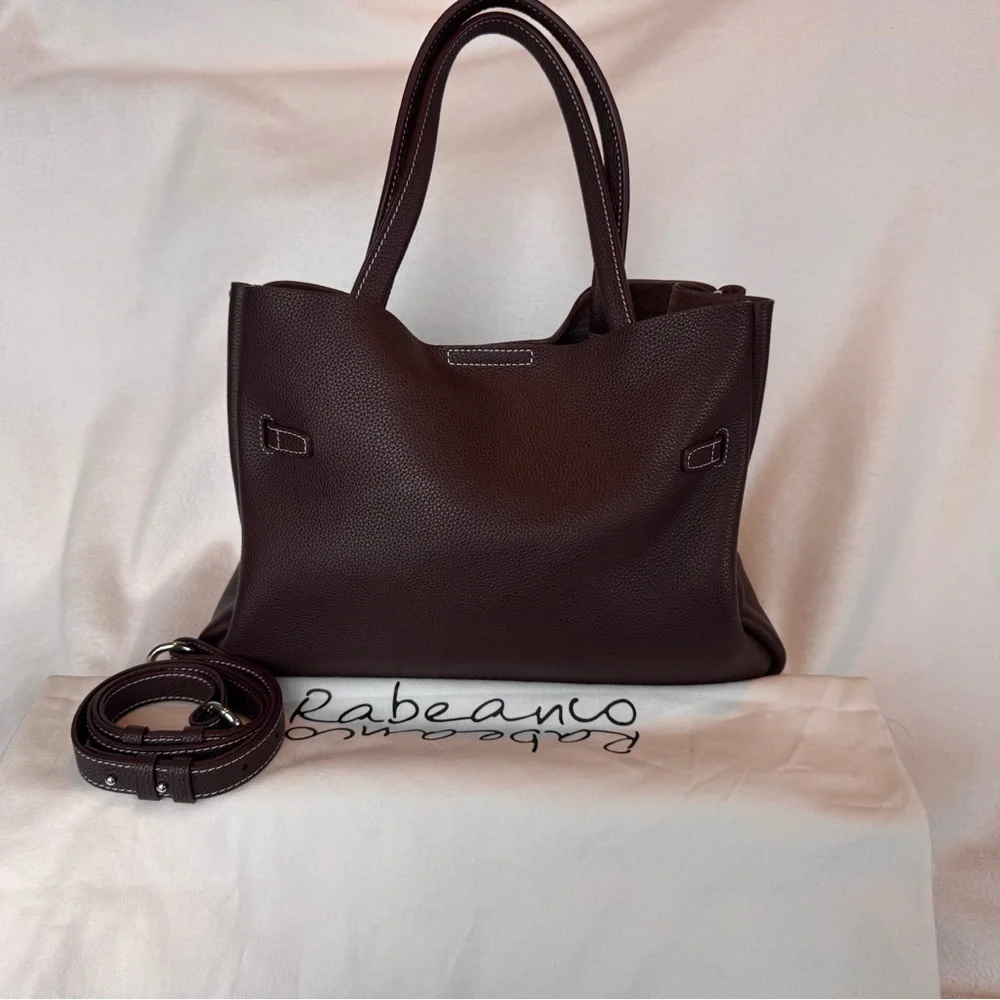 Rabeanco•Rabeanco SAOIRSE Belt Soft Structural Shoulder Tote - Picture 2 of 6